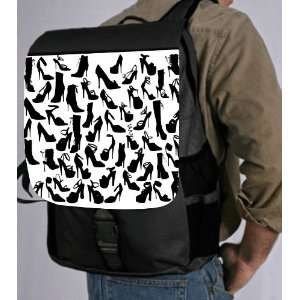  Silhouette Fashion Shoes Design Back Pack   School Bag Bag 
