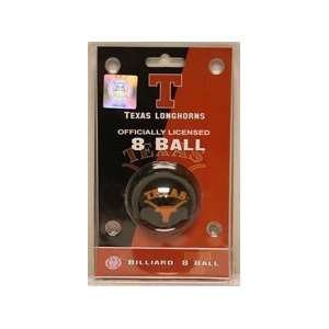 Texas Longhorns Eight Ball NCAA College Athletics Fan Shop Sports Team 