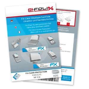  FX Clear Invisible screen protector for Odys MP X38 / MPX38 MP X 38 