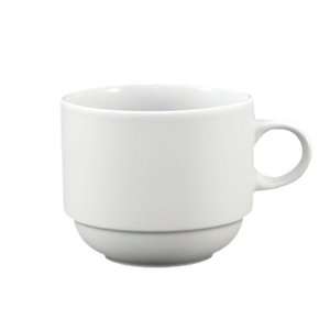   Cassia 8 Ounce Stackable Coffee/Tea Cup, Set of 6