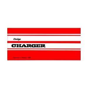  1969 DODGE CHARGER Owners Manual [eb3914R] Everything 