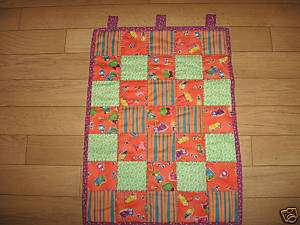 FASHION INSPIRED~HANDMADE~QUILT~CANDLE MAT~WALL HANGING  