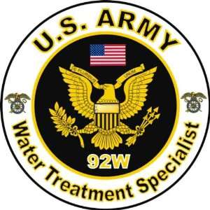 United States Army MOS 92W Water Treatment Specialist Decal Sticker 5 