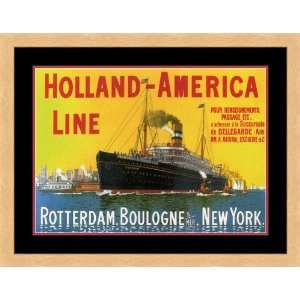  Holland America Line by Anonymous   Framed Artwork