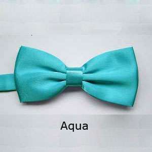 Children Kids Boys Toddler Solid Color Wedding Child Neck Bow Ties