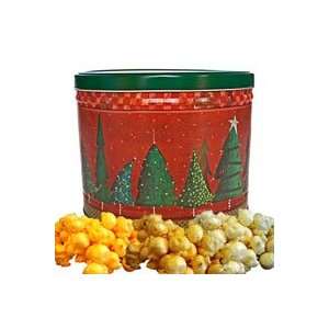 Christmas Trees   2 Gallon Holiday Gift Tin