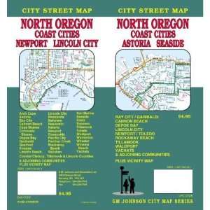  GM Johnson 152051 Oregon North Coast Pocket Map