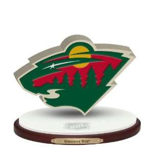  MINNESOTA WILD Team Logo 4 Tall 3D COLLECTIBLE (with Team 