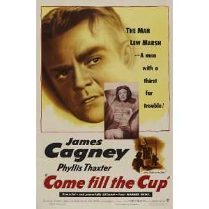 Come Fill The Cup Movie Poster (27 x 40 Inches   69cm x 102cm) (1951 