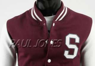 PJ Mens S Baseball Jacket Uniform Coats Sportswear cool  