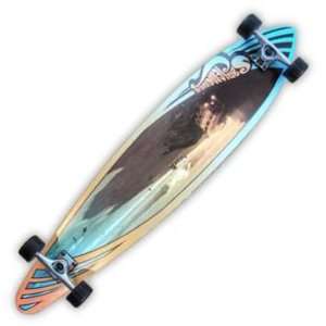  San Clemente Paddle Out Longboard Complete Skateboard (9 