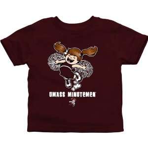   Minutemen Toddler Cheer Squad T Shirt   Maroon
