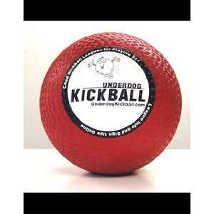 Red Rubber Baden Underdog Kickball (10 inches)  Sports 