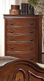 Cappuccino 6 Drawer Dresser Chest of Drawers  