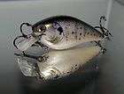 Custom Painted HOLLYWOOD 2.5 Silent Crankbait Lure White Crappie