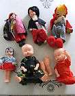   Dolls Small Size Kewpie Composition Red Riding Hood Pirate Baby