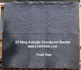 EZ Hang Acoustic Sound Proof Blanket, 40 Sq.ft,large  