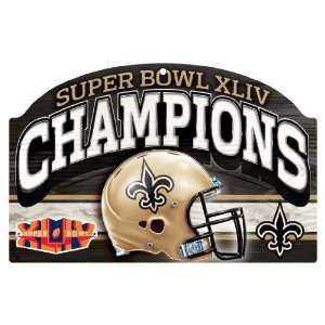  New Orleans Saints Sign   Wood Champions Style Sports 