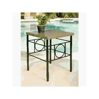  18 Contemporary Accent Table   Black