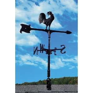   Accent Directions ROOSTER Weathervane in Black Patio, Lawn & Garden