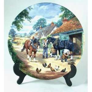  Royal Doulton At the Smithy by Stan Mitchell The Village 