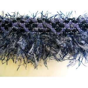   Mohair Fringe Lavender and Blue 1.5 Inch Wide Arts, Crafts & Sewing