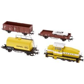 Marklin HO Scale Diesel Freight   Opel Class DHG 500 Loco, 3 Freight 
