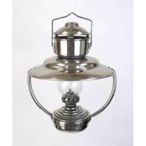  Reproduction Trawlers Oil Lamp in Aluminum with Brushed 