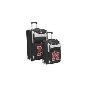    Nebraska Cornhuskers NCAA Two Piece Luggage Set