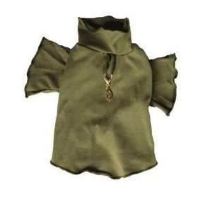  Designer Dog Shirt Olive Drab T (Bell Bottom Sleeve) 100% 