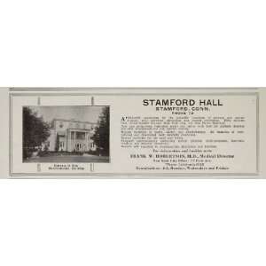  1929 Ad Stamford Hall Sanitarium Alcoholism Drug Mental 