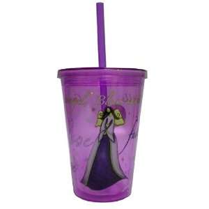   Guardian Angel Clear Acrylic Cup with Straw & Lid