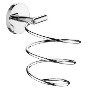   5055 13 Small Wall Mounted Spiral Hair Dryer Holder 5055 13 Beauty