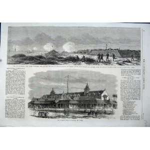  1864 Punjab Lahore War America Fort Fisher Ship Hansa 