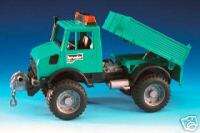 Bruder Toys MB Unimog with Loading Platform and Winch  