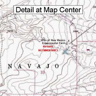   Map   Kirtland, New Mexico (Folded/Waterproof)