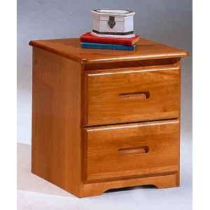   Bernards Furniture Honey Pine 2 Drawer Nightstand Furniture & Decor