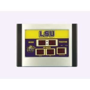   Louisiana State Tigers LSU Alarm Clock Scoreboard