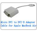 DVI to VGA Monitor Mini Adapter Cable Cord for Macbook  