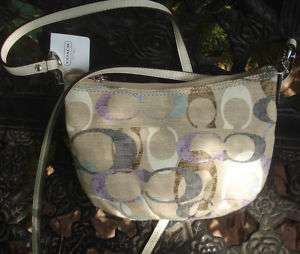 COACH SOHO OPTIC LINEN SWINGPACK Handbag NWT $148 885135577586  