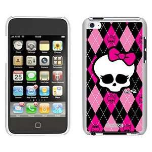  Monster High Skull on iPod Touch 4 Gumdrop Air Shell Case 