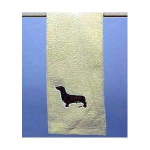  Hand Towel Dachshund, Red Patio, Lawn & Garden
