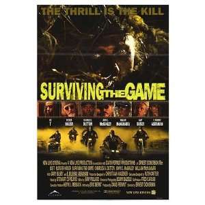  Surviving The Game Original Movie Poster, 27 x 40 (1994 