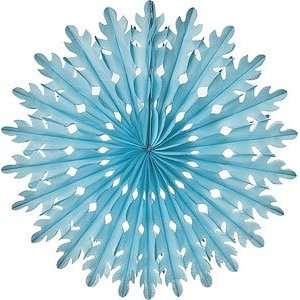  Turquoise Blue 19 Inch Paper Sunburst Honeycomb Decoration 