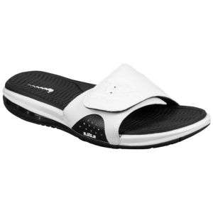 Nike Air LeBron Slide   Mens   Basketball   Shoes   White/Black/White