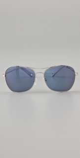 Mosley Tribes Eyewear Dorset Mirror Aviator Sunglasses  