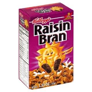   with Raisins, Low Fat, 2.22 Ounce Single Serve Boxes (Pack of 70