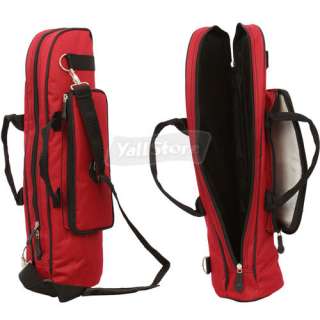 New Nylon padded Trumpet Soft Case Gig Bag Red High Quality  