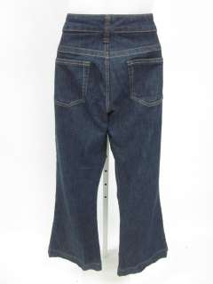 PURE COLOR Blue Flare Cotton Denim Jeans Pants Sz 26  