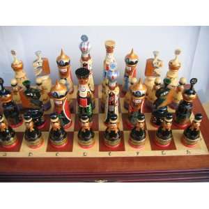  Chess Collectible * Russia Set * 50 x 50 x 6 cm Item # chs 